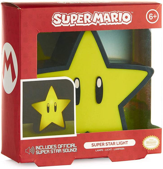 Paladone Lampada Super Mario Super Star Light Bdp Plastica Multicolore