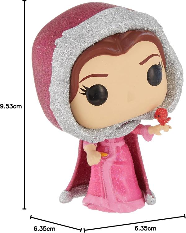 Funko Pop ! Disney Beauty & The Beast -  (1137) Winter Belle Diamond Glitter 9Cm