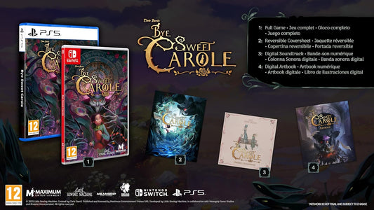 Bye Sweet Carole Nintendo Switch Videogioco Ita Eu Nuovo (Preordine)