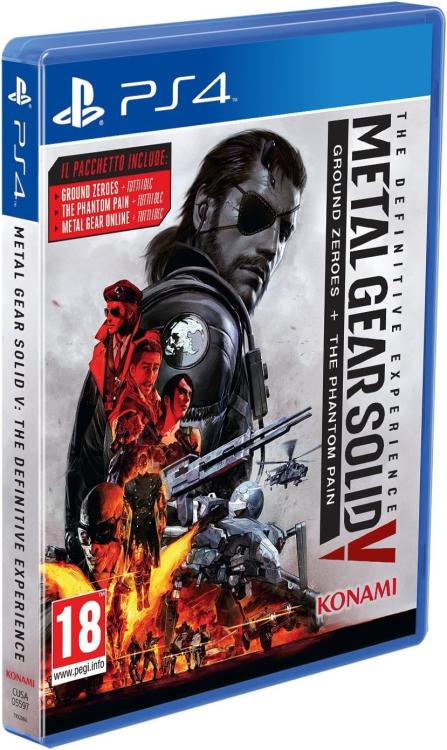 Metal Gear Solid V (5) Definitive Experience Ps4 Gioco Eu Italiano Playstation 4