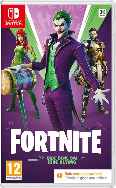 Fortnite Bundle Ride Bene Chi Ride Ultimo Nintendo Switch Gioco Nuovo Italiano