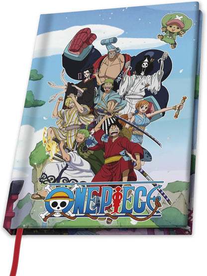 One Piece Wano Taccuino A5 ABYstyle COLLEZIONE NOTEBOOK UFFICIALE 21x15cm