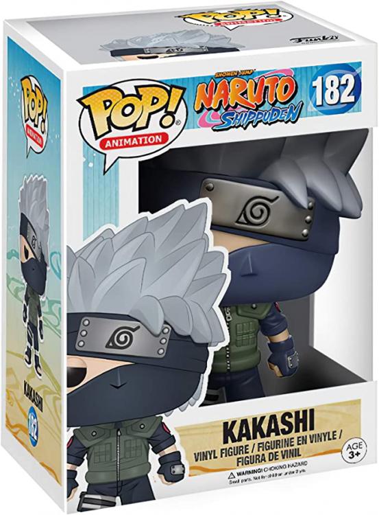 Funko Pop ! Animation Naruto Shippuden - (182) Kakashi Vinyl Figure 9Cm Boruto