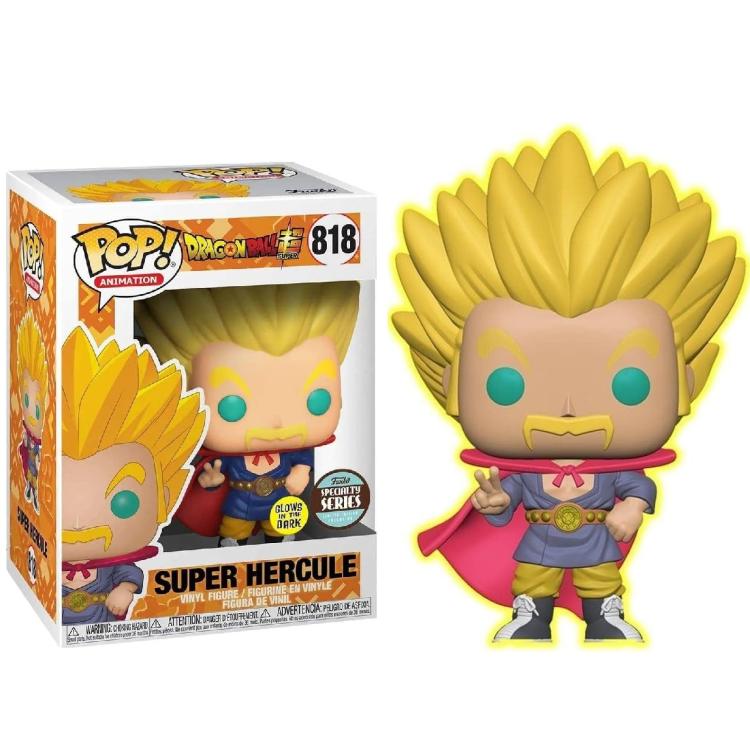 Funko Pop ! Dragon Ball Super (818) Super Hercule Special Gitd Super Satan 9Cm