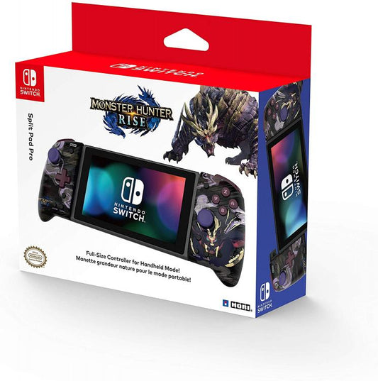 Hori Split Pad Pro Controller Monster Hunter Rise Ufficiale Nintendo Switch
