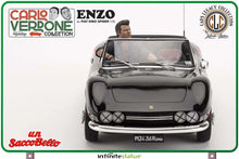 Infinite - Carlo Verdone Enzo Su Fiat Dino Spider 1:18  Resin Car - Figure Un Sacco Bello