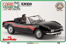 Infinite - Carlo Verdone Enzo Su Fiat Dino Spider 1:18  Resin Car - Figure Un Sacco Bello