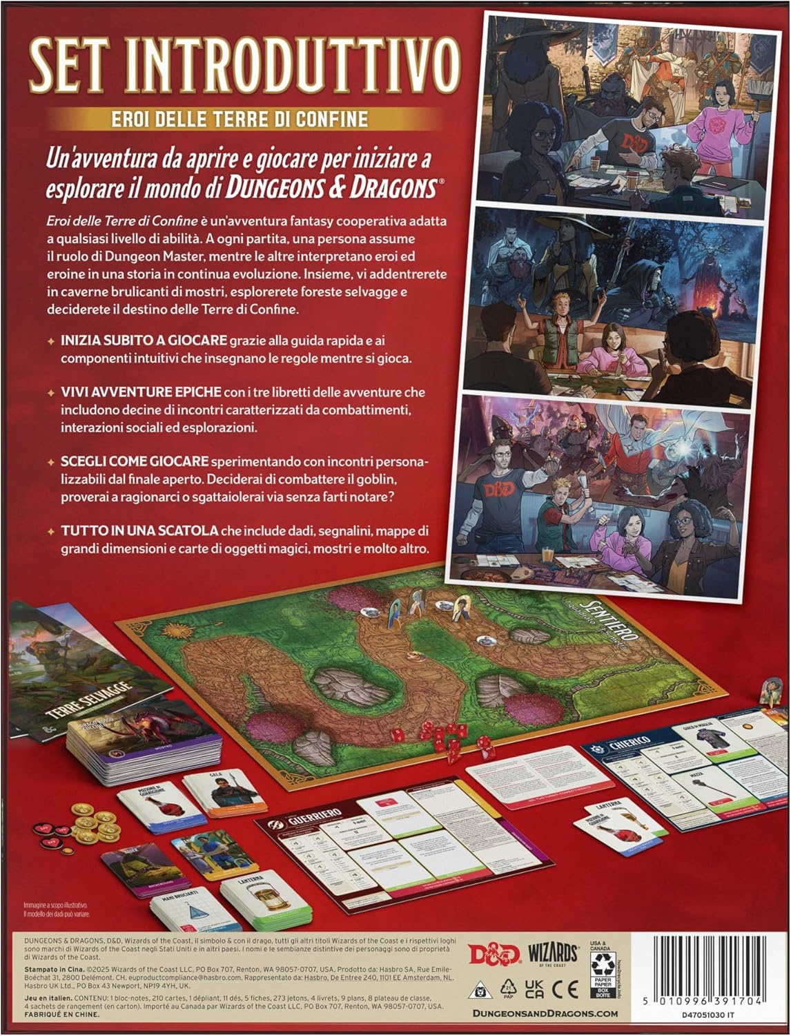 Dungeons & Dragons - Set introduttivo: Eroi delle Terre di Confine (Versione Italiana)