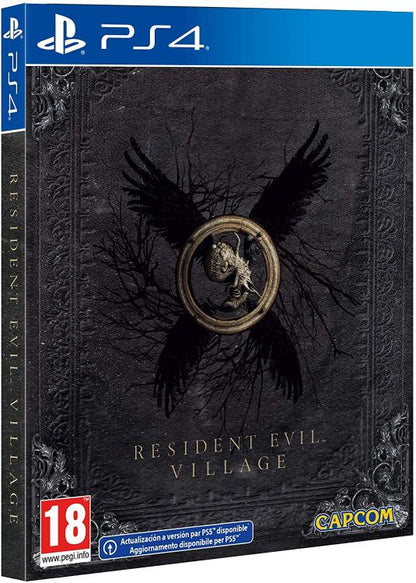 Resident Evil Village Steelbook Edition Ps4 Videogioco Italiano Ps5 Sigillato