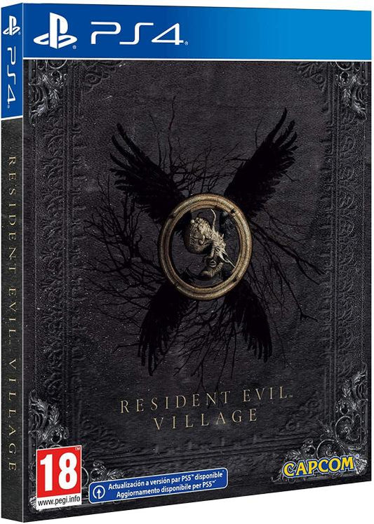 Resident Evil Village Steelbook Edition Ps4 Videogioco Italiano Ps5 Sigillato