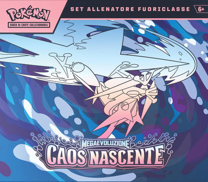 Pokémon: Set Allenatore Fuoriclasse Megaevoluzione - Caos Nascente GCC (Edizione Italiana)