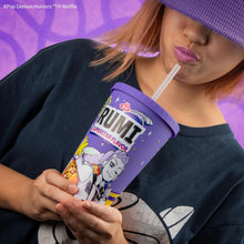 Tumbler - Kpop Demon Hunters - Bicchiere con Cannuccia e Coperchio 475 ml (Rumi Flavor) Tazza Licenza Ufficiale