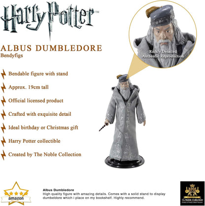 Bendyfigs - Harry Potter (Albus Dumbledore) Serie 1 Action Figure 16cm Noble Collection