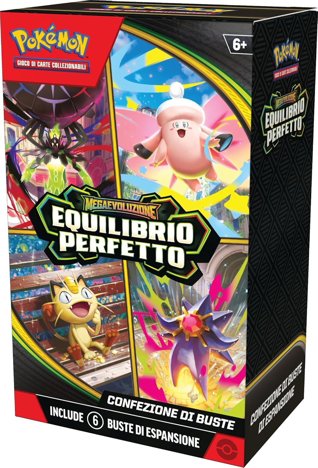 Pokémon GCC: Megaevoluzione Equilibrio Perfetto - Box 6 Busta Di Espansione
