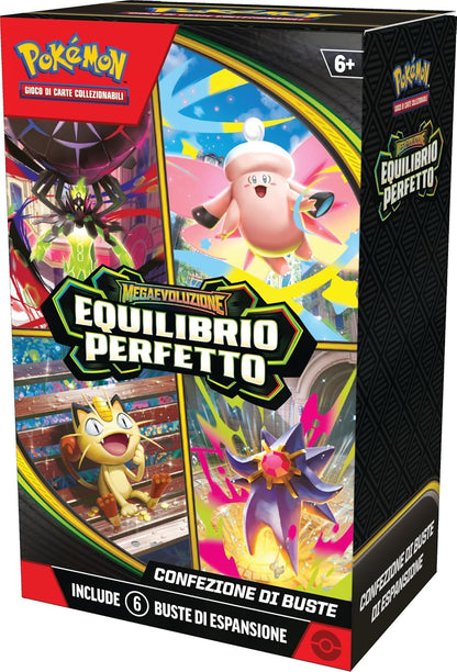 Pokémon GCC: Megaevoluzione Equilibrio Perfetto - Box 6 Busta Di Espansione