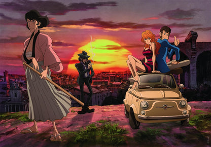 Clementoni Puzzle Lupin III 1000 Pezzi Puzzle Adulti + Poster Incluso