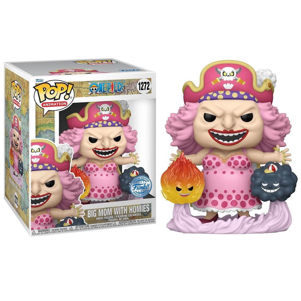 Funko Pop ! Animation - One Piece (1272) Big Mom W/Powers Vinyl Figure 9Cm Anime
