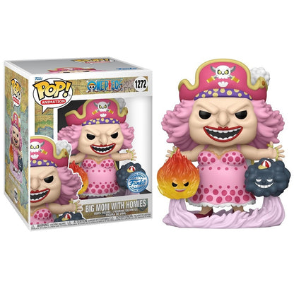 Funko Pop ! Animation - One Piece (1272) Big Mom W/Powers Vinyl Figure 9Cm Anime
