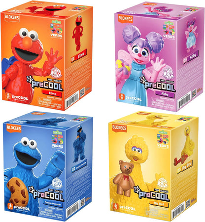 Blokees Muppets - Precool Series - 123 Sesame Street Vol 1 (Box Intero) - Model Kit - 8 Action Figure a Sorpresa 74840