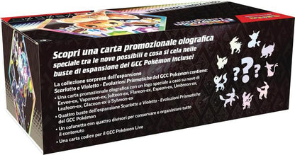 Pokemon Storage Box Sv8.5 Scarlatto E Violetto Evoluzioni Prismatiche (It) Tcg