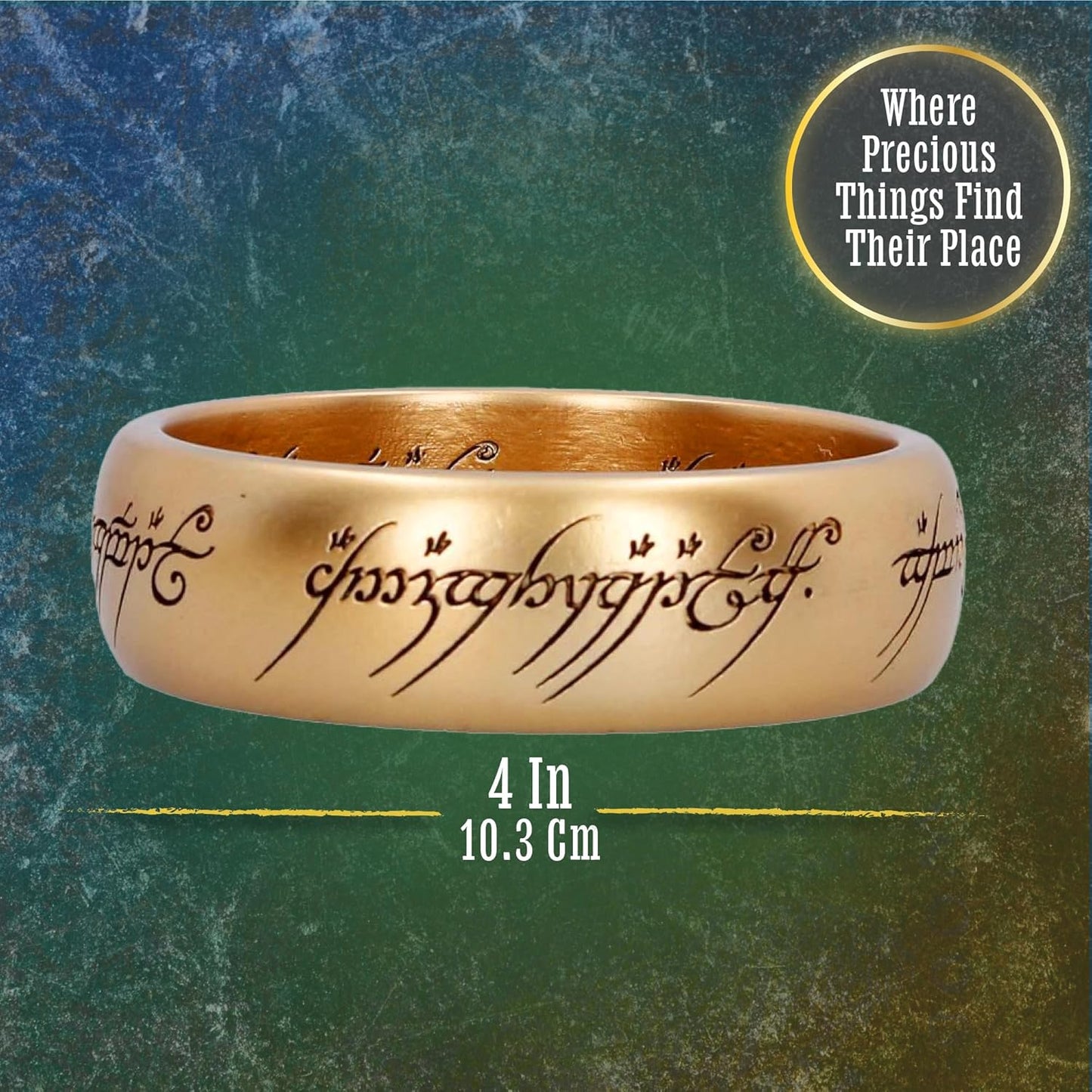 Nemesis Now Lord Of The Rings The One Ring Portagioielli In Resina 11 cm