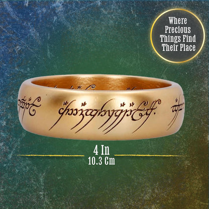 Nemesis Now Lord Of The Rings The One Ring Portagioielli In Resina 11 cm