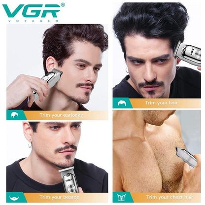 Vgr V-071 | Rasoio Tagliacapelli Professionale Regola Barba Elettrico Super Zero