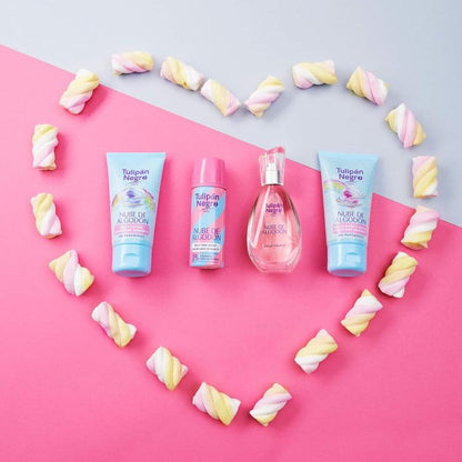 Tulipan Negro Nuvole Di Cotone Confezione Profumo Bagnoschiuma Deo Crema Corpo