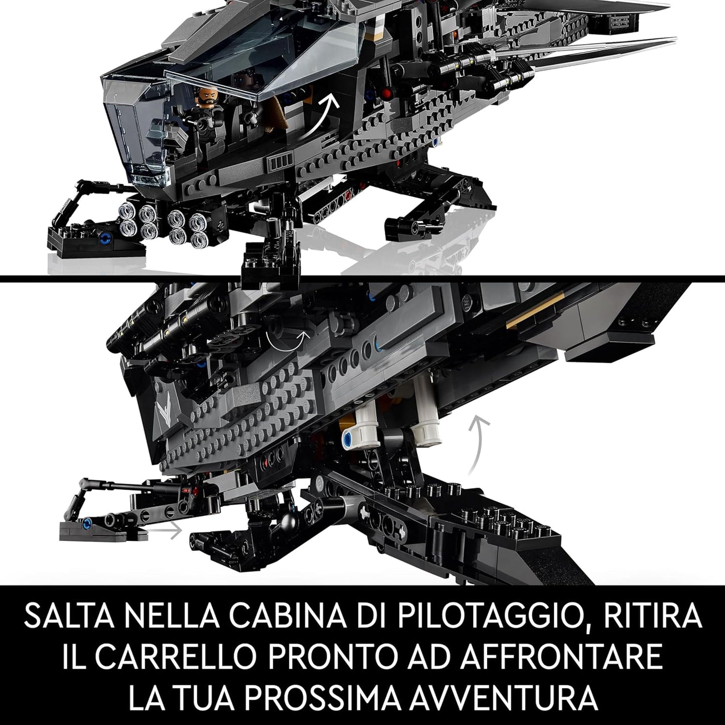 Lego - Icons 10327 Dune (Atreides Ornitottero Reale) 1369 pz 18+ Costruzioni