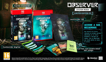 Observer System Redux Limited Edition - Nintendo Switch 2 Gioco EU NSW2 ITA