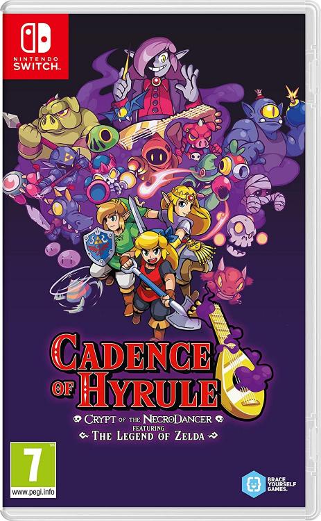 CADENCE OF HYRULE CRYPT OF THE NECRODANCER THE LEGEND OF ZELDA NINTENDO SWITCH
