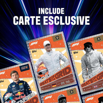 Topps Formula 1 2026 Turbo Attax - Super Tin F1 - Greats of the Grid 72 Carte TCG - Da Collezione