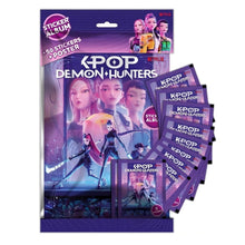K-Pop DEMON HUNTERS Album + 10 Bustine di Figurine + Poster - Premium Starter Pack