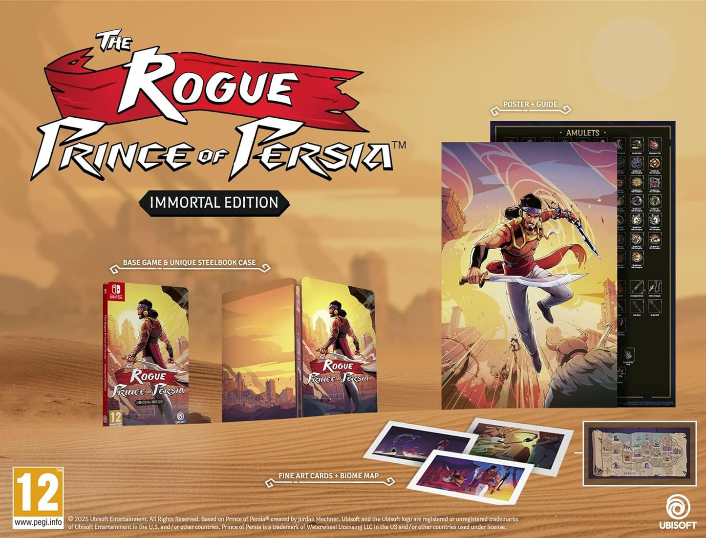 The Rogue Prince of Persia Immortal Steelbook Edition Nintendo Switch Ita