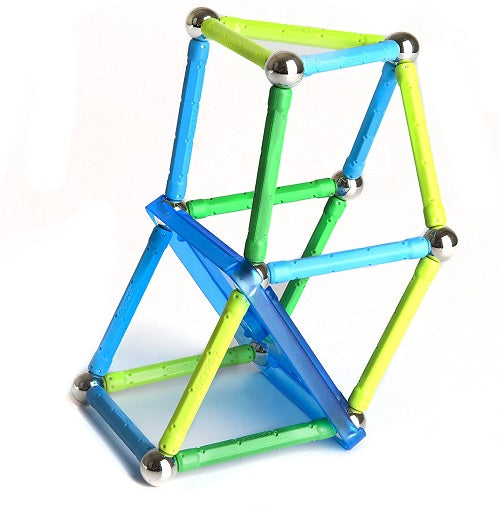Geomag Classic Color 35 Palline Barrette Magnetiche Blu Verde Gioco Costruzione