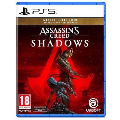 ASSASSIN'S CREED SHADOWS GOLD EDITION PS5 GIOCO ITALIANO PLAYSTATION 5 NUOVO