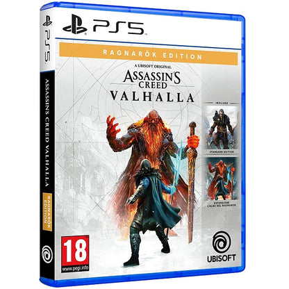 ASSASSIN'S CREED VALHALLA - RAGNAROK EDITION PS5 EU ITALIANO PLAYSTATION 5 NUOVO