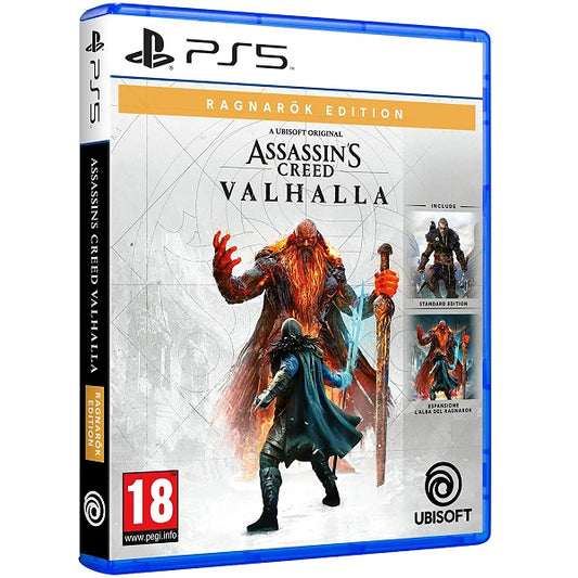 ASSASSIN'S CREED VALHALLA - RAGNAROK EDITION PS5 EU ITALIANO PLAYSTATION 5 NUOVO