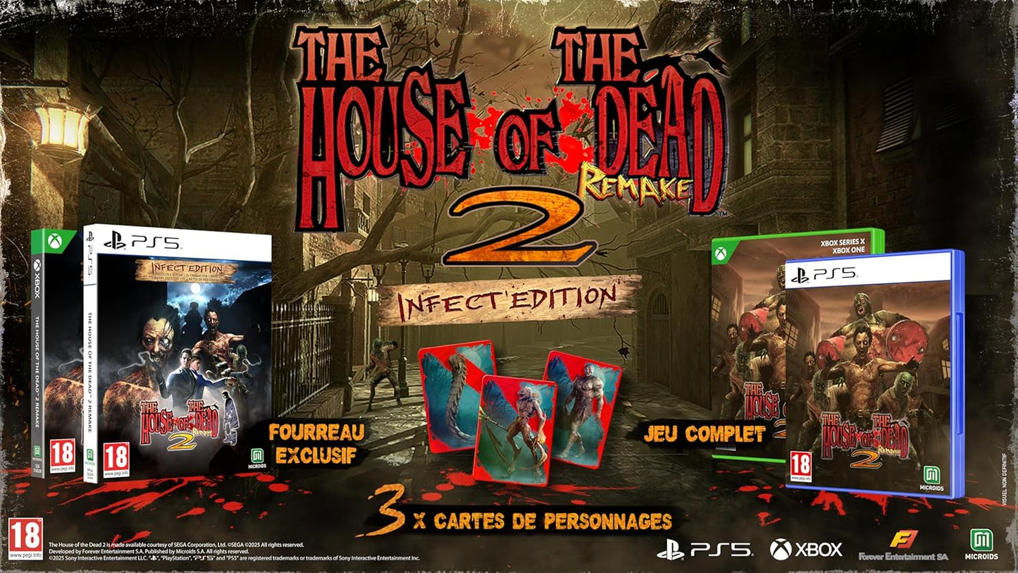 The House of The Dead 2: Remake - INFECT’EDITION Ps5 Gioco Playstation 5 Ita