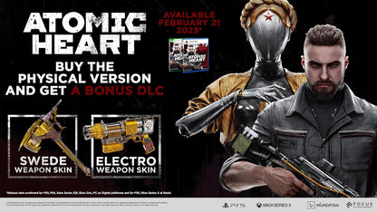 Atomic Heart Ps5 Gioco Pal Italiano Playstation 5 Videogioco Nuovo Sigillato