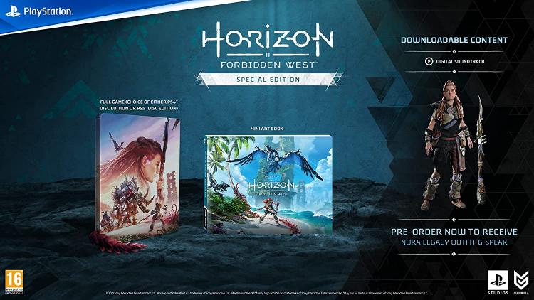 Horizon Forbidden West Special Edition Ps4 Italiano Gioco Play Station 4 Pal