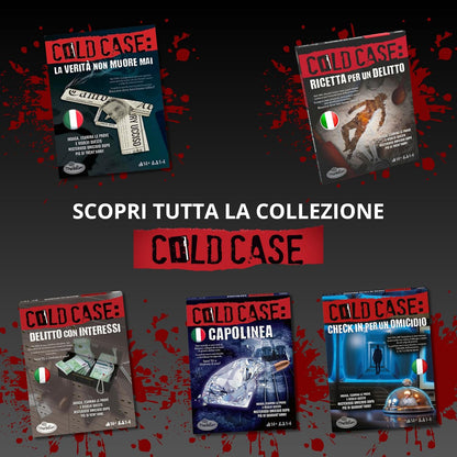 Ravensburger Cold Case 5: Check In Per Un Omicidio Gioco Investigativo Da Tavolo