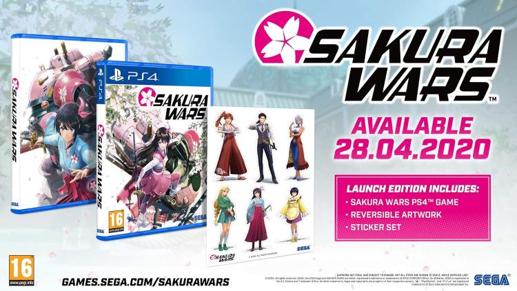 Sakura Wars Day One Edition Ps4 Gioco Italiano Playstation 4 Videogioco Nuovo