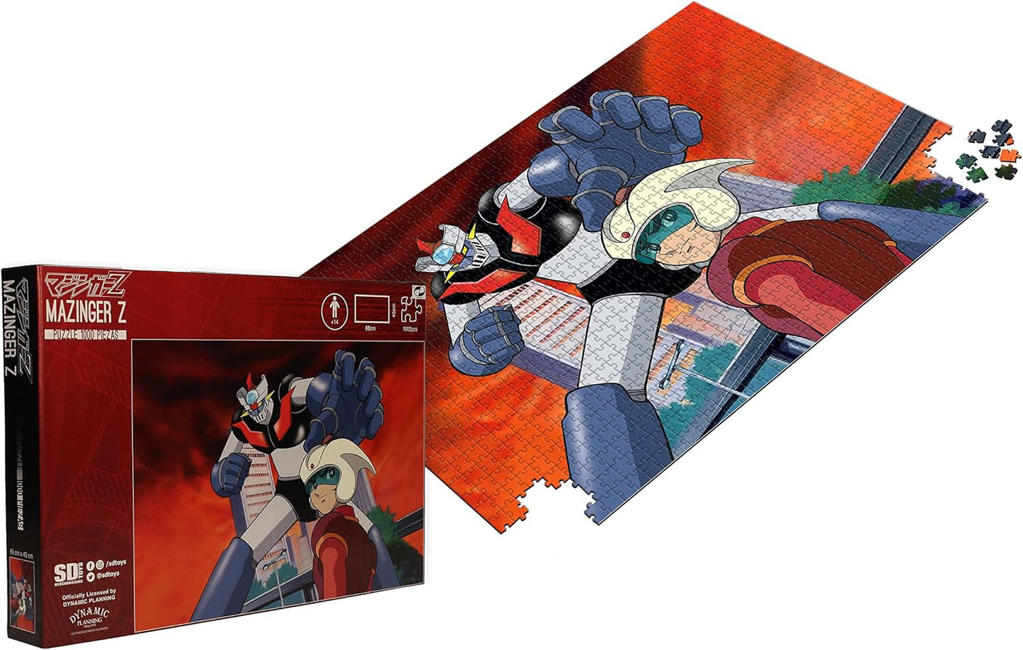 SD Toys Puzzle Mazinger Z Koji  - Puzzle 1000 Pezzi (PZL0260)