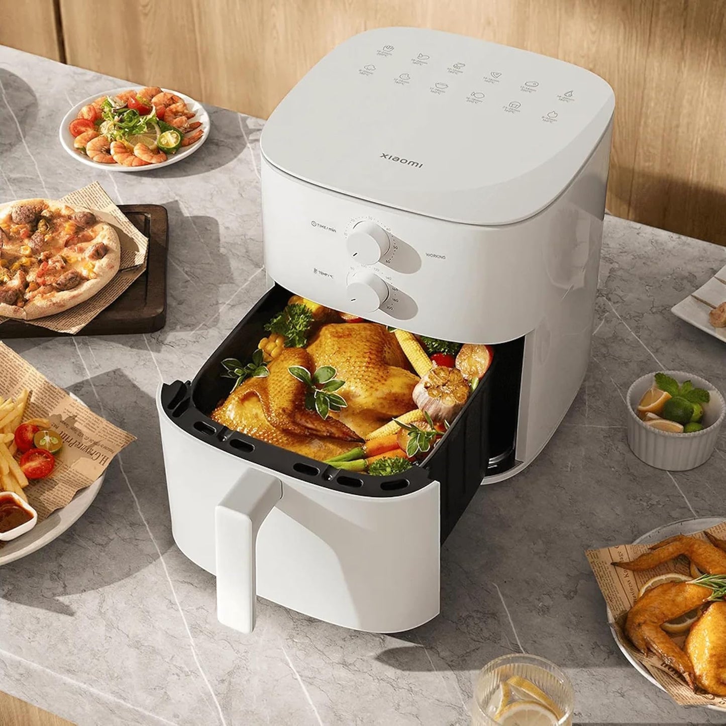 Xiaomi Air Fryer Essential 6L Friggitrice ad Aria Compatta 6L Bianca 1550W