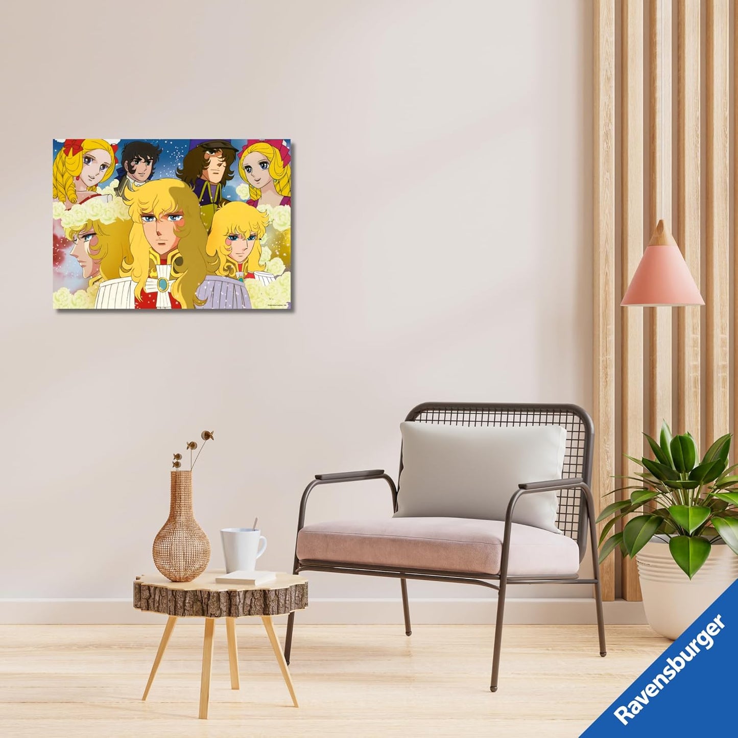 Ravensburger - Puzzle 1000 Pezzi Lady Oscar - Puzzle Manga + Poster Incluso