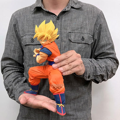 Banpresto Grandista Dragon Ball Z: Goku Super Saiyan Statua Da Collezione - Figure 22cm PVC