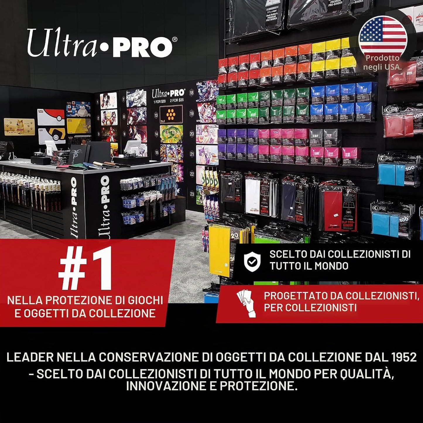 Ultra Pro Platinum Toploader  3” x 4” Ultra Clear – 25 Protezioni Rigide per Carte