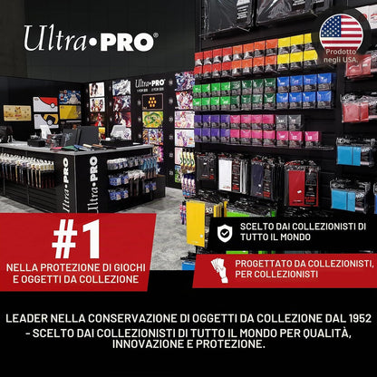 Ultra Pro Platinum Toploader  3” x 4” Ultra Clear – 25 Protezioni Rigide per Carte
