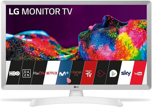 Lg Smart Tv 24Tn510S-Wz Led 24 Full Hd Monitor Wxga Dvb-T2 Usb Wi Fi Netflix Pc